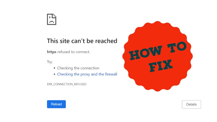 How To Fix 'This Site Can’t be Reached' Error