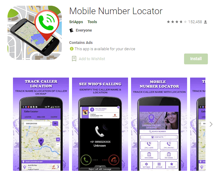 Mobile Number Locator-mobile number tracker with google map