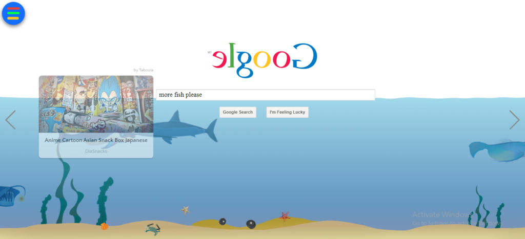 Google-Underwater-Search