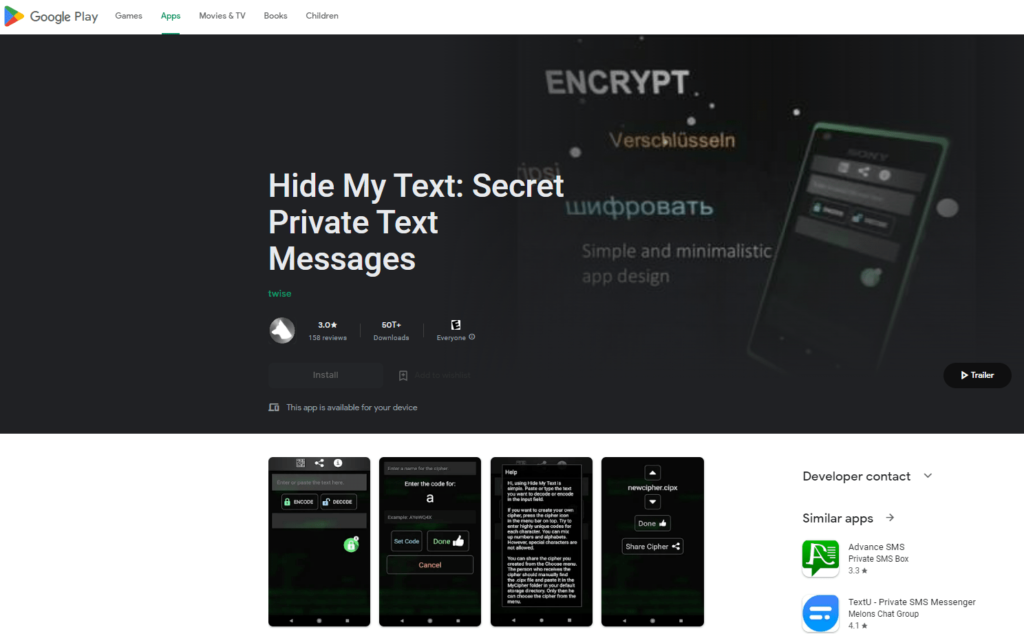 Hide-My-Text-Secret-Private-text-message