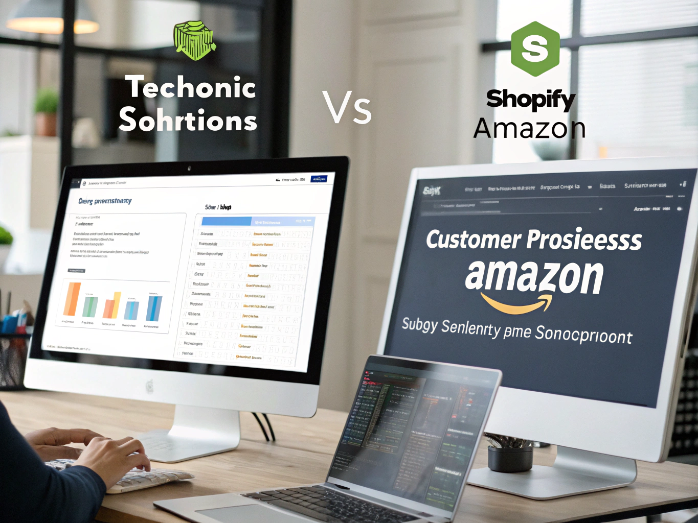 Shopify vs Amazon: Technical Solutions for E-commerce Success